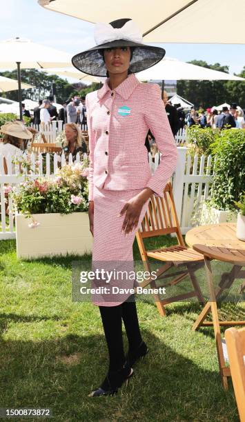 Ikram Abdi Omar attends Royal Ascot 2023 at Ascot Racecourse on June 23, 2023 in Ascot, England.