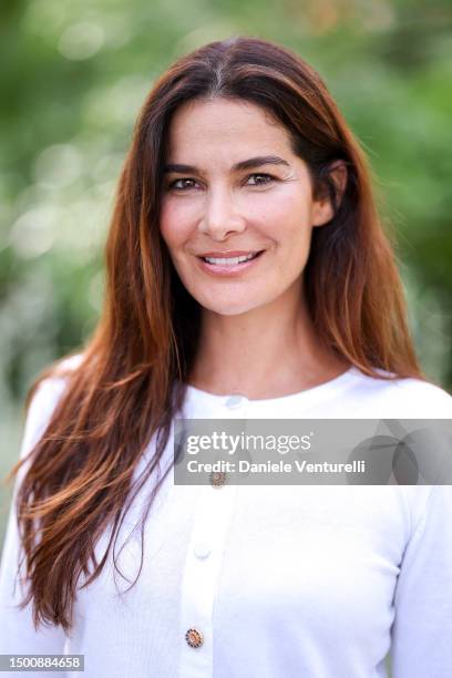 Ilaria Spada attends the photocall of the Filming Italy 2023 on June 23, 2023 in Santa Margherita di Pula, Italy.