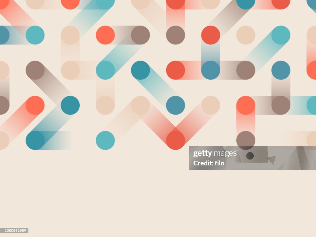 Modern AI Circuit Digital Data Abstract Background