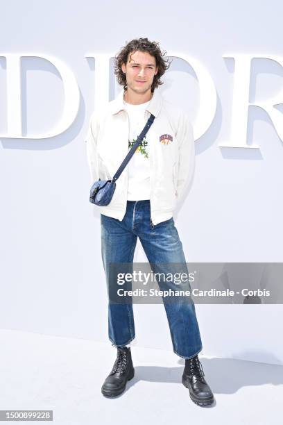 Hugo Marchand attends the Dior Homme Menswear Spring/Summer 2024 show as part of Paris Fashion Week on June 23, 2023 in Paris, France.