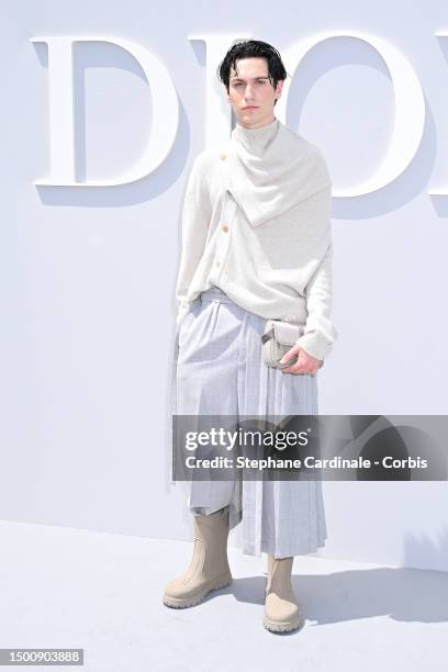 Chase Hudson attends the Dior Homme Menswear Spring/Summer 2024 show as part of Paris Fashion Week on June 23, 2023 in Paris, France.