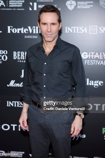 Alessandro Nivola attends the red carpet of the Filming Italy 2023 on June 23, 2023 in Santa Margherita di Pula, Italy.