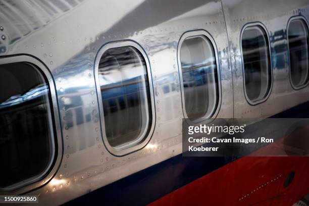 airplane fuselage - koeberer stock pictures, royalty-free photos & images