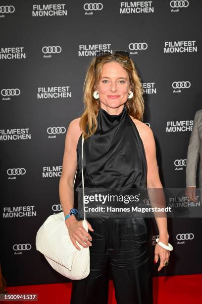 Anne Ratte-Polle attends the opening of the Munich Film Festival 2023 at Gasteig on June 23, 2023 in Munich, Germany.