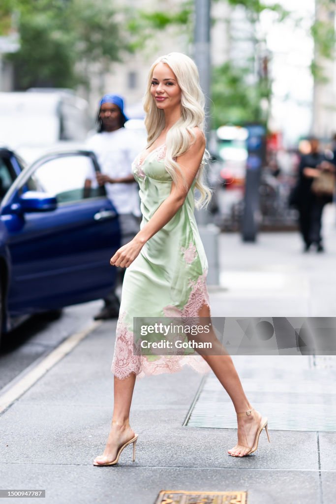Sapphire Howell Sapphire Howell is seen in Midtown on June 23, 2023 in New York City