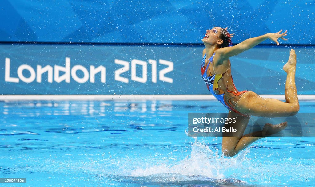 Olympics Day 14 - Synchronised Swimming