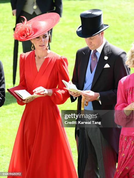 Prince William, Prince of Wales and Catherine, Princess of Wales attend day four of Royal Ascot 2023 at Ascot Racecourse on June 23, 2023 in Ascot,...