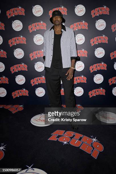 Serge Ibaka attends Christian Louboutin Men Spring/Summer 2024 collection presentation and Astroloubi Party on June 23, 2023 in Paris, France.