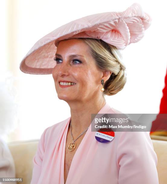 Sophie, Duchess of Edinburgh attends day four of Royal Ascot 2023 at Ascot Racecourse on June 23, 2023 in Ascot, England.