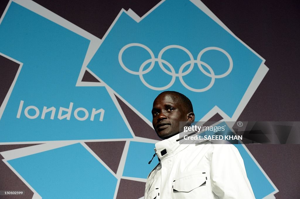 A stateless athlete Guor Marial, from So