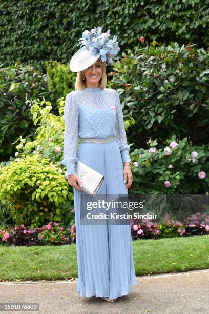 Kate Wright attends day five of Royal Ascot 2023 at Ascot Racecourse on June 24, 2023 in Ascot, England.