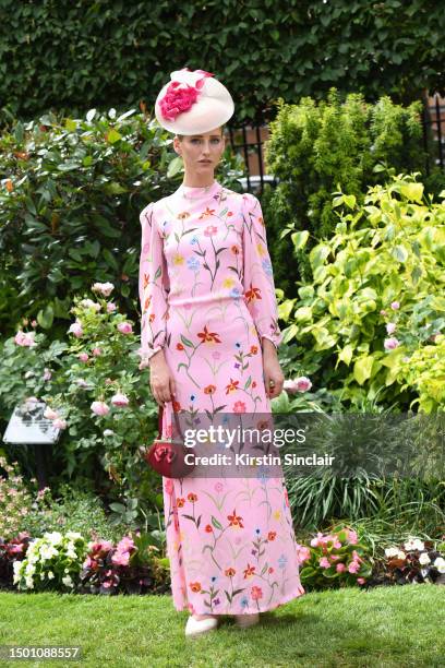 Flora Gibbs attends day five of Royal Ascot 2023 at Ascot Racecourse on June 24, 2023 in Ascot, England.