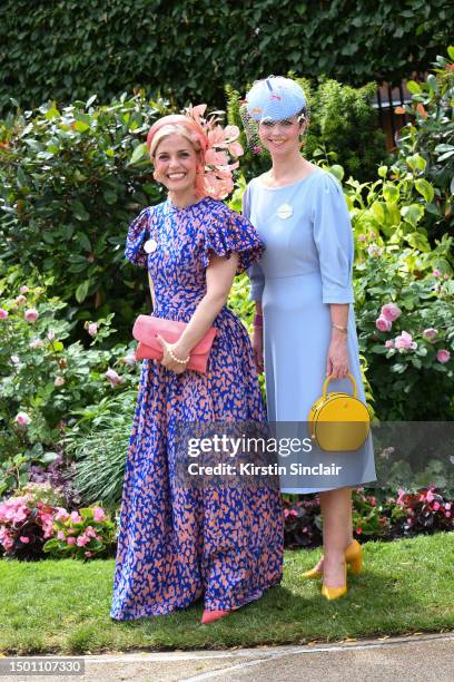 Catherine Stewart attends day five of Royal Ascot 2023 at Ascot Racecourse on June 24, 2023 in Ascot, England.