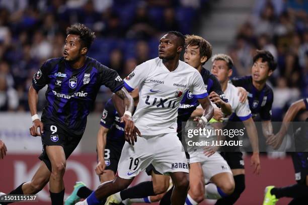 Of Kashima Antlers in action during the J.LEAGUE Meiji Yasuda J1 18th Sec. Match between Gamba Osaka and Kashima Antlers at Panasonic Stadium Suita...