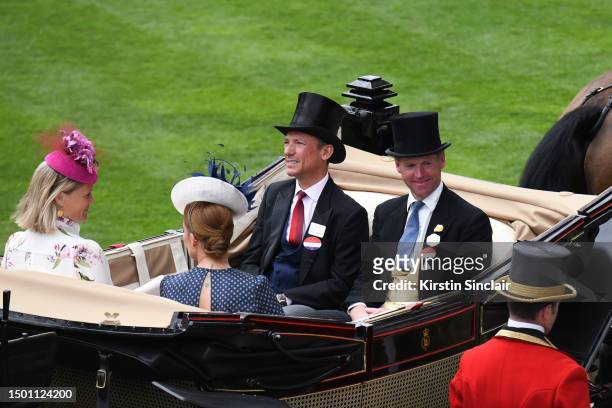 Frankie Dettori attends day five of Royal Ascot 2023 at Ascot Racecourse on June 24, 2023 in Ascot, England.