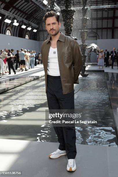 Ben Aldridge attends the Loewe Menswear Spring/Summer 2024 show as part of Paris Fashion Week on June 24, 2023 in Paris, France.