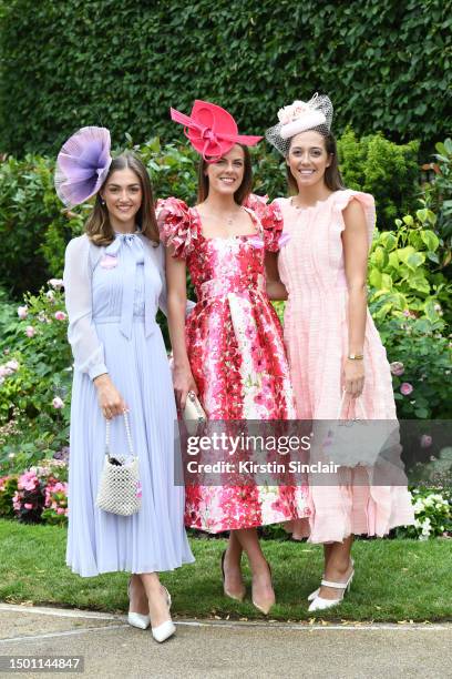 Racegoers attend day five of Royal Ascot 2023 at Ascot Racecourse on June 24, 2023 in Ascot, England.