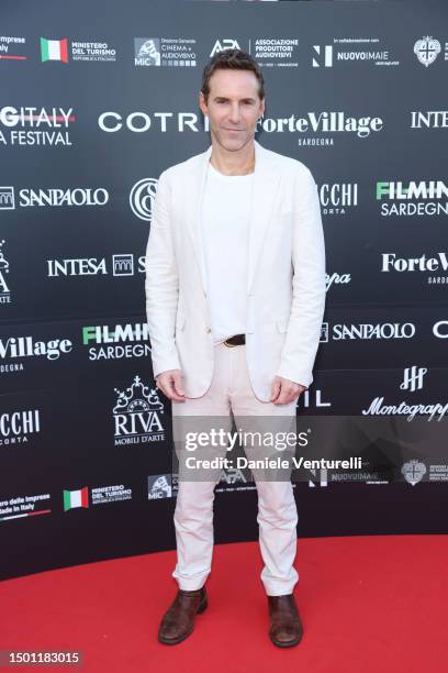 Alessandro Nivola attends the red carpet of the Filming Italy 2023 on June 24, 2023 in Santa Margherita di Pula, Italy.