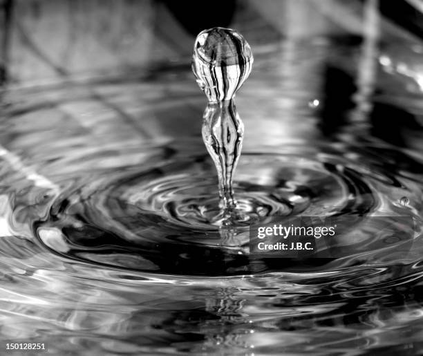 water drop - barcelona b stock pictures, royalty-free photos & images