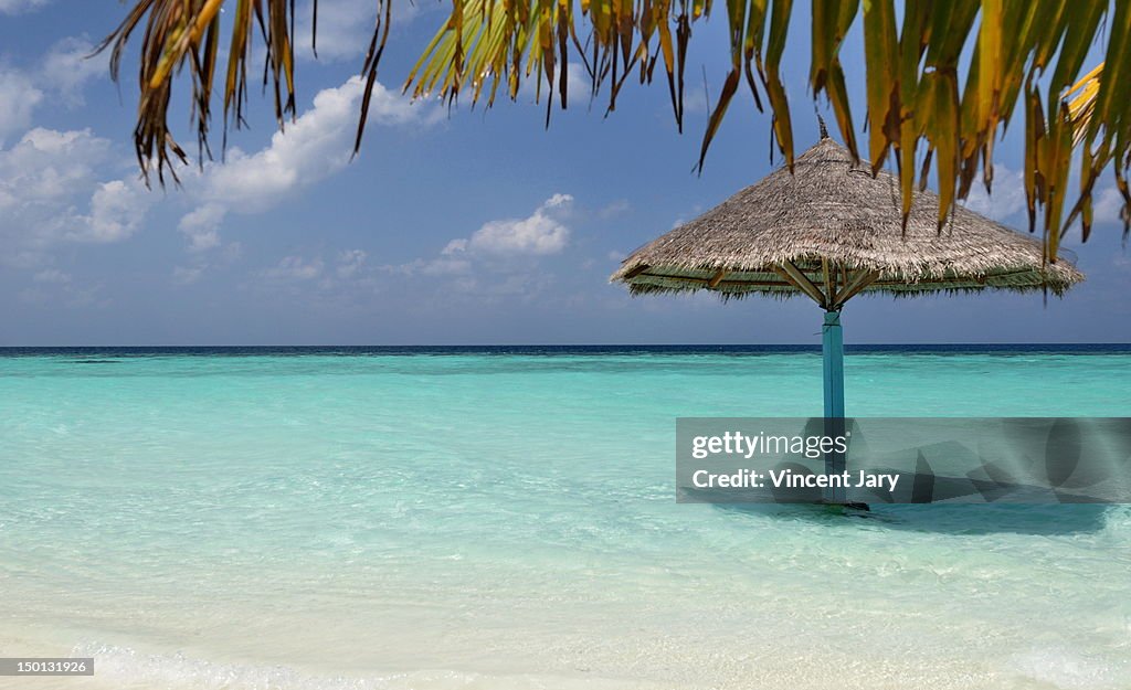 Beach Maldives islands