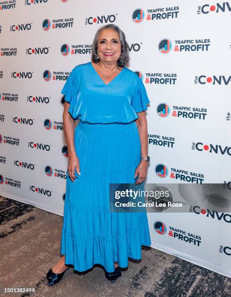 Cathy Hughes attends TSP Live 2023 at The Hotel at Avalon on June 24, 2023 in Alpharetta, Georgia.