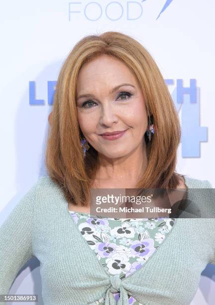Amy Yasbeck attends Project Angel Food's 4th annual "Lead With Love" Fundraiser at KTLA 5 on June 24, 2023 in Los Angeles, California.