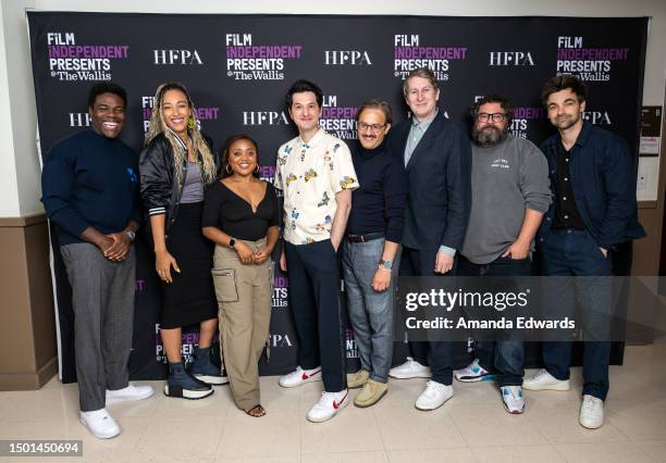 Actors Sam Richardson, Tawny Newsome, Quinta Brunson, Ben Schwartz, Gil Ozeri, Scott Aukerman, Bobby Moynihan and Drew Tarver attend the Film...