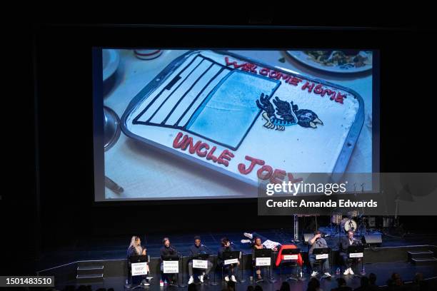 Actors Tawny Newsome, Gil Ozeri, Sam Richardson, Drew Tarver, Quinta Brunson, Ben Schwartz, Bobby Moynihan and Scott Aukerman attend the Film...