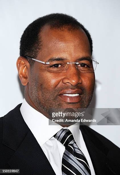 Former NFL player Richard Dent arrives at the 12th Annual Harold Pump Foundation Gala on August 10, 2012 in Los Angeles, California.
