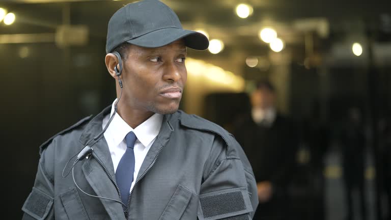 Outside Guard 821 Security Guard Outside Building Stock Videos, Footage, & 4K Video ...
