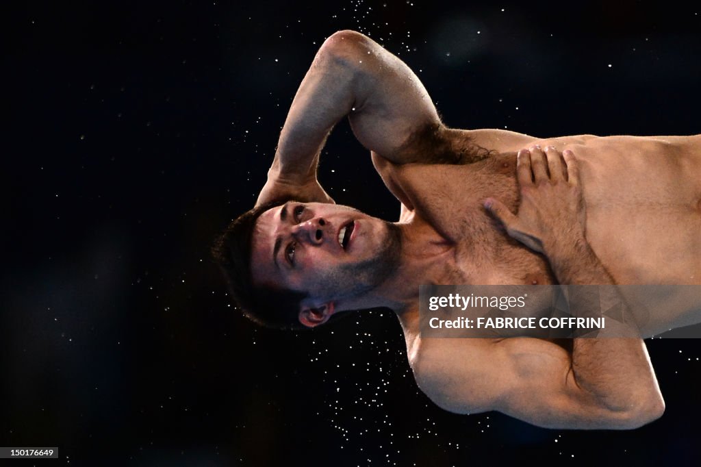 US diver Nicholas McCrory  competes in t