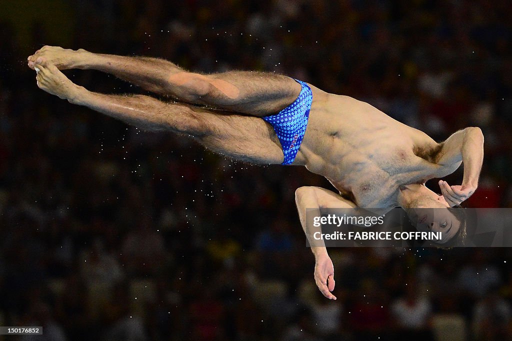 US diver Nicholas McCrory  competes in t