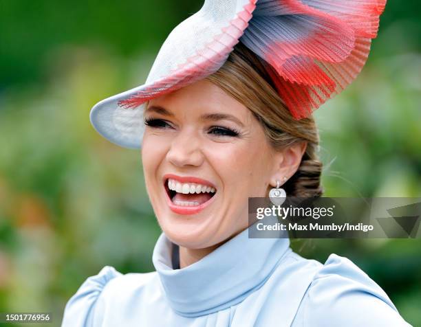 Charlotte Hawkins attends day 5 of Royal Ascot 2023 at Ascot Racecourse on June 24, 2023 in Ascot, England.