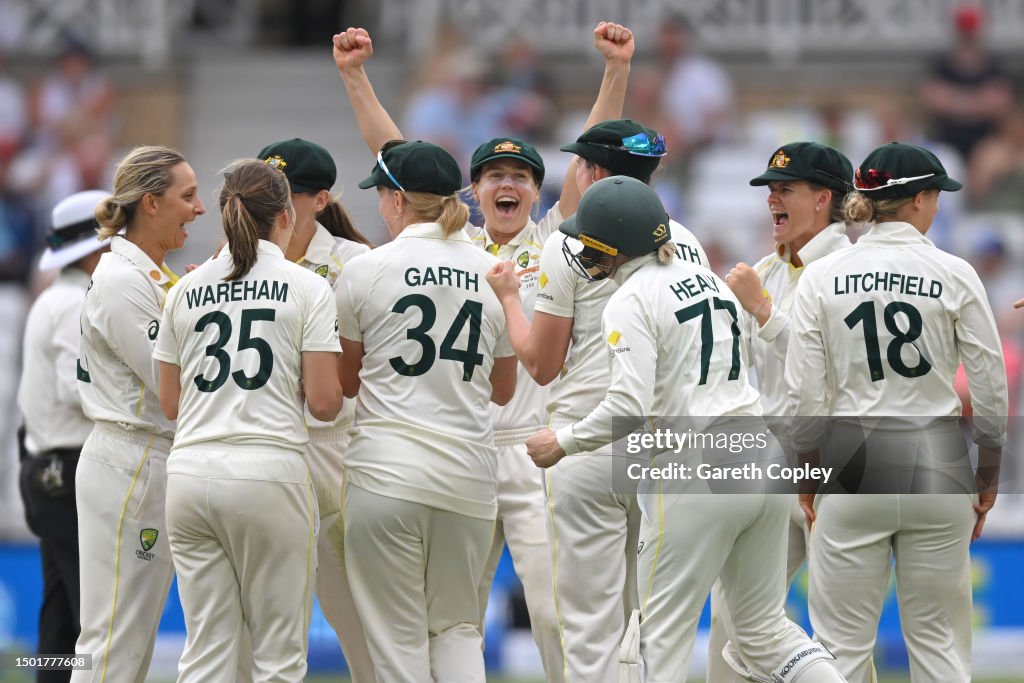 England v Australia - LV= Insurance Women's Ashes Test Match: Day Four