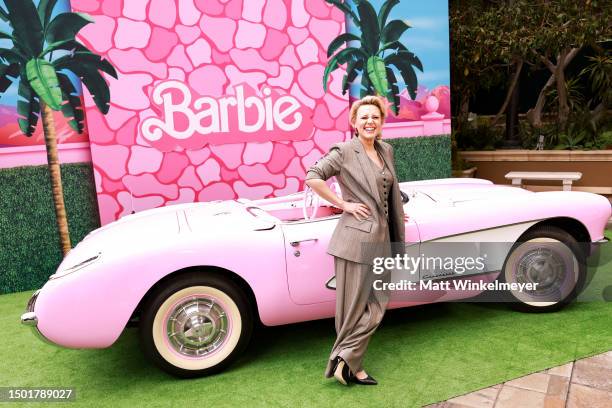 Kate McKinnon attends the press junket and Photo Call for "Barbie" at Four Seasons Hotel Los Angeles at Beverly Hills on June 25, 2023 in Los...