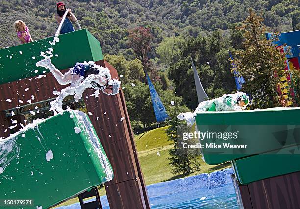 Hillbilly Wipeout" -- In this week's Hillbilly episode, the Wipeout course welcomes 24 quirky contestants vying to become $50,000 richer, as...