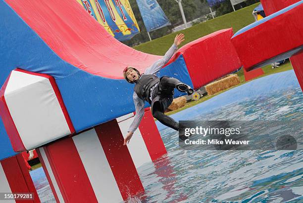 Hillbilly Wipeout" -- In this week's Hillbilly episode, the Wipeout course welcomes 24 quirky contestants vying to become $50,000 richer, as...