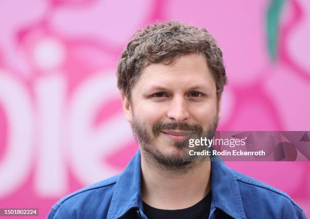 Michael Cera attends the press junket and photo call for "Barbie" at Four Seasons Hotel Los Angeles at Beverly Hills on June 25, 2023 in Los Angeles,...