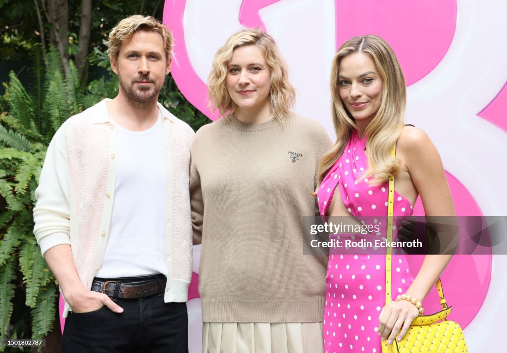 Press Junket And Photo Call For "Barbie"
