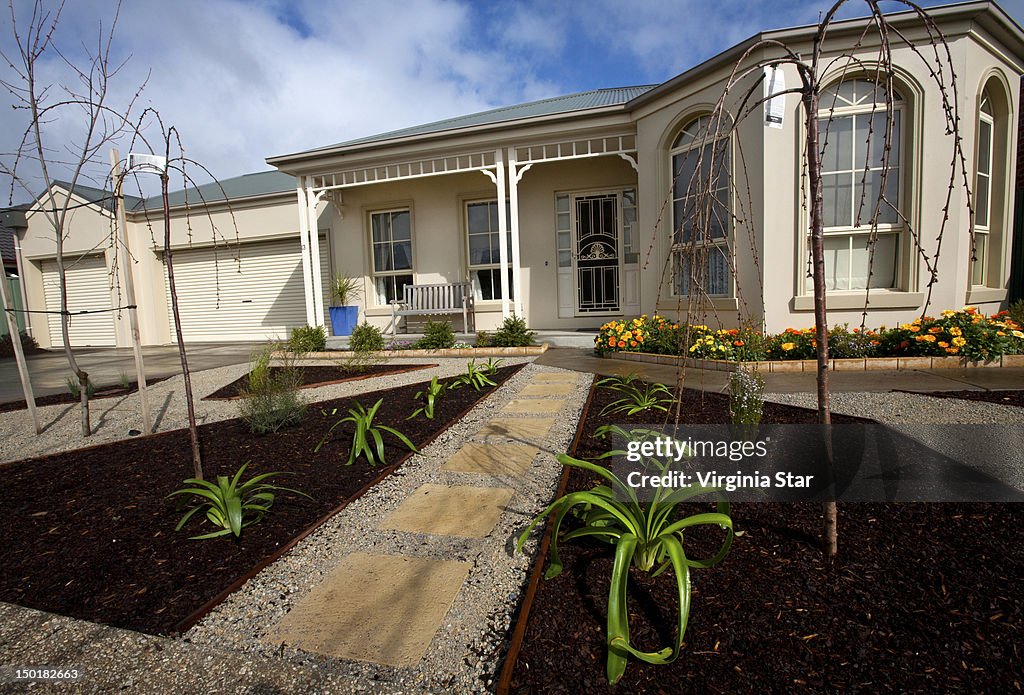 Landscaped garden