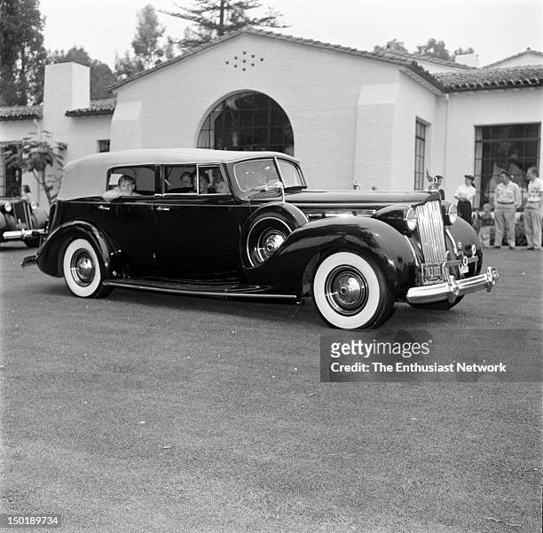 Antique Classics - Santa Barbara California Late 1930s Packard Touring Convertible. Twelve. 120.