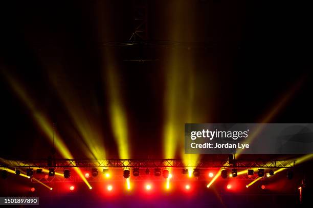 concert lights as background - popular music concert stock pictures, royalty-free photos & images