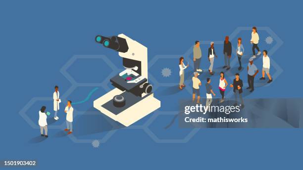 ilustrações de stock, clip art, desenhos animados e ícones de epidemiology illustration - epidemiologia