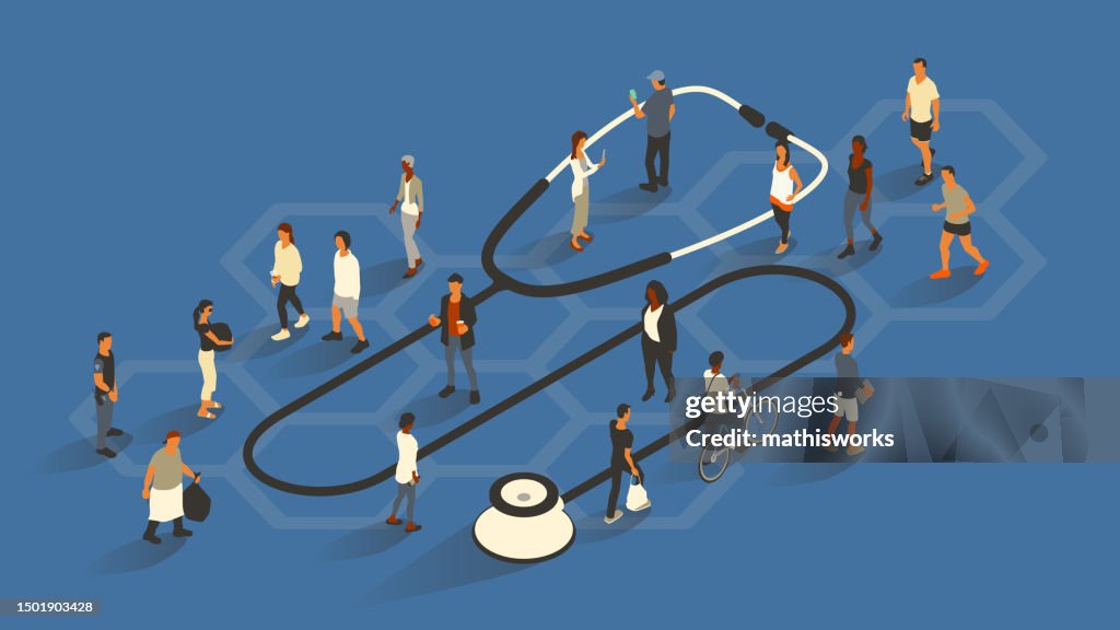 Illustration de la santé publique