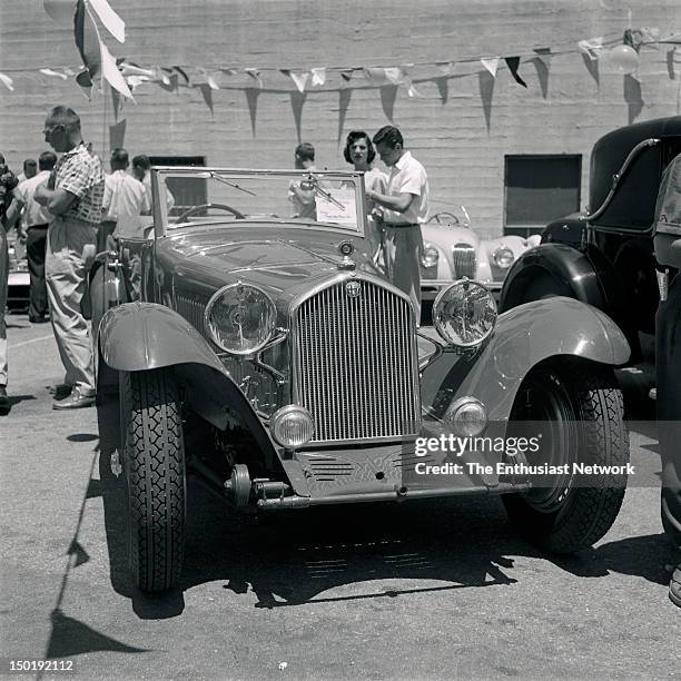 Concourse d'Elegance. Alfa Romeo Type 8C 2300 from the Otto Zipper Precision Motor Car collection.