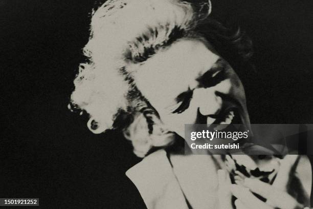 new wave. - popmuziek concert stockfoto's en -beelden