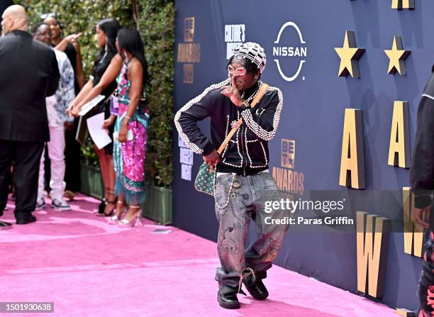 Lil Uzi Vert attends the BET Awards 2023 at Microsoft Theater on June 25, 2023 in Los Angeles, California.