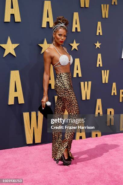 Eva Marcille attends the BET Awards 2023 at Microsoft Theater on June 25, 2023 in Los Angeles, California.