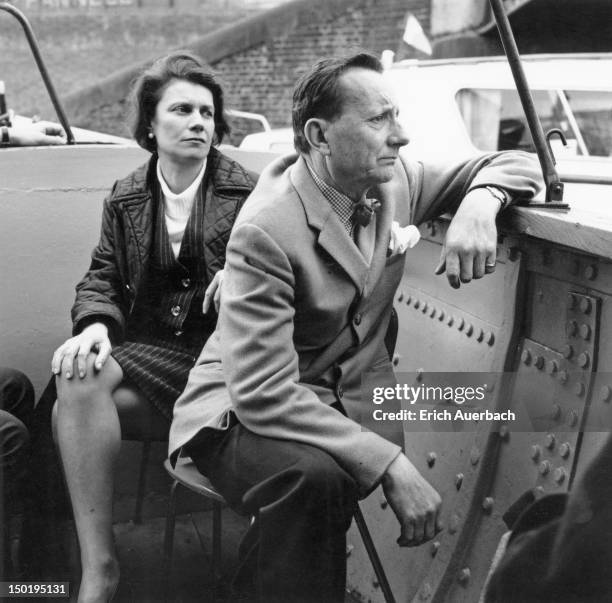 English composer Lennox Berkeley with his wife Freda, London, 24th April 1967.