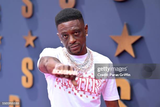 Boosie Badazz attends the BET Awards 2023 at Microsoft Theater on June 25, 2023 in Los Angeles, California.